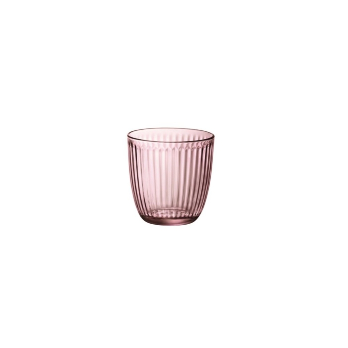 Glas line 29 cl roze set van 6 bormioli rocco