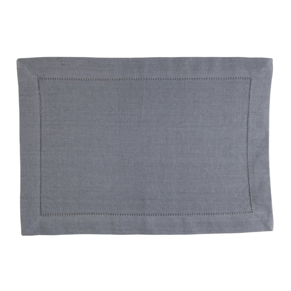 Placemat Indi grey 35 x 50 cm set of 4