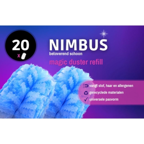 Nimbus magic duster navulling 20 stuks