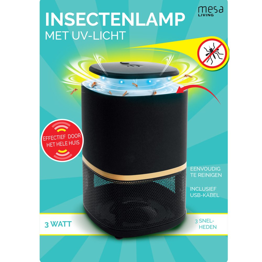 Mesa living Insectenlamp met uv-licht