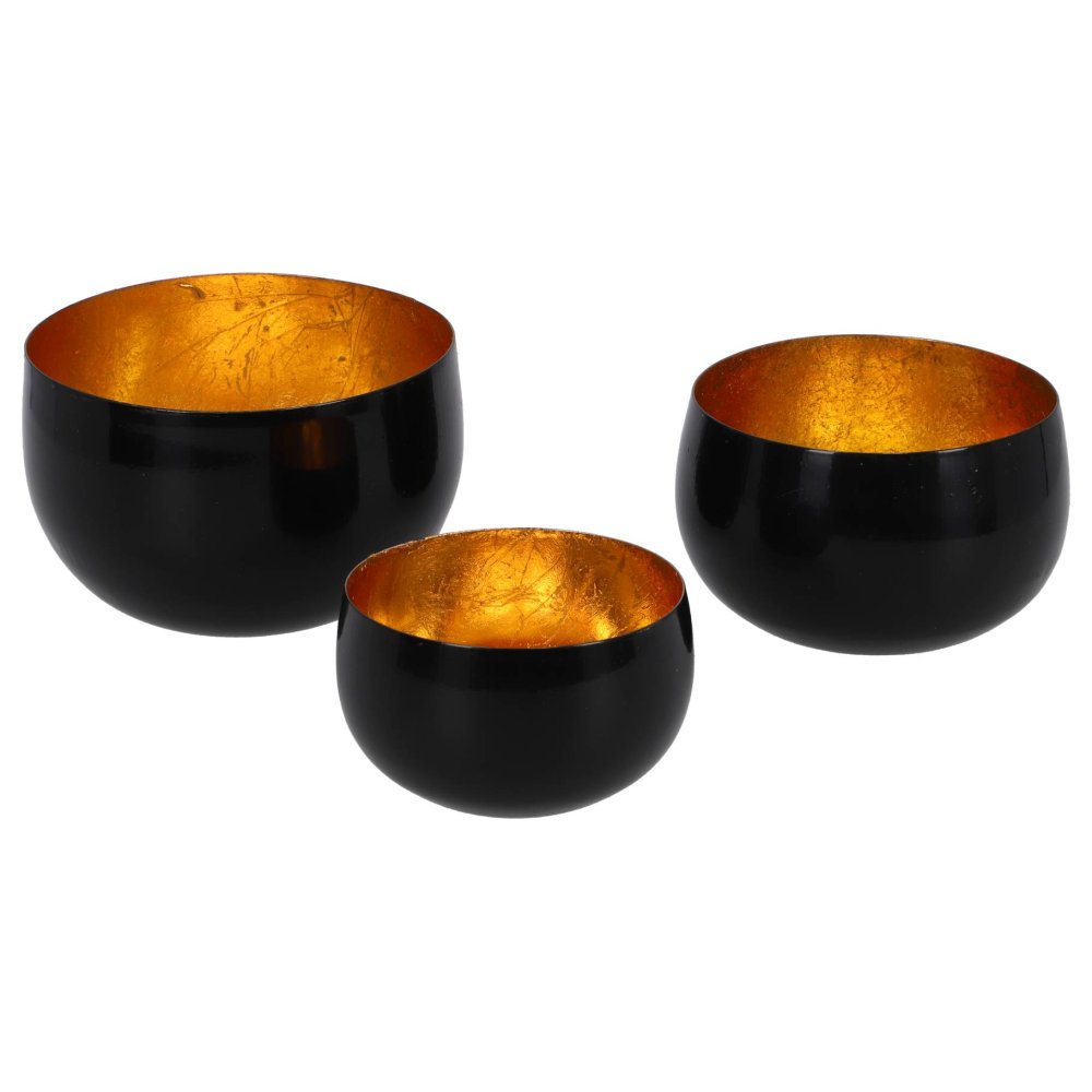 Schaaltjes marrakech black royal set van 3