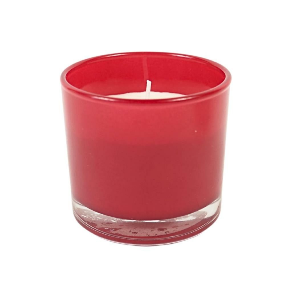 Spaas geurkaars pomegranade lemonade rood 9 cm ca 30 uur