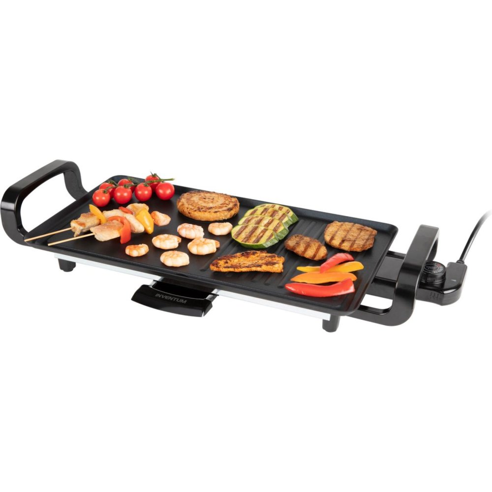 Inventum grill en bakplaat 45x25cm 2000w