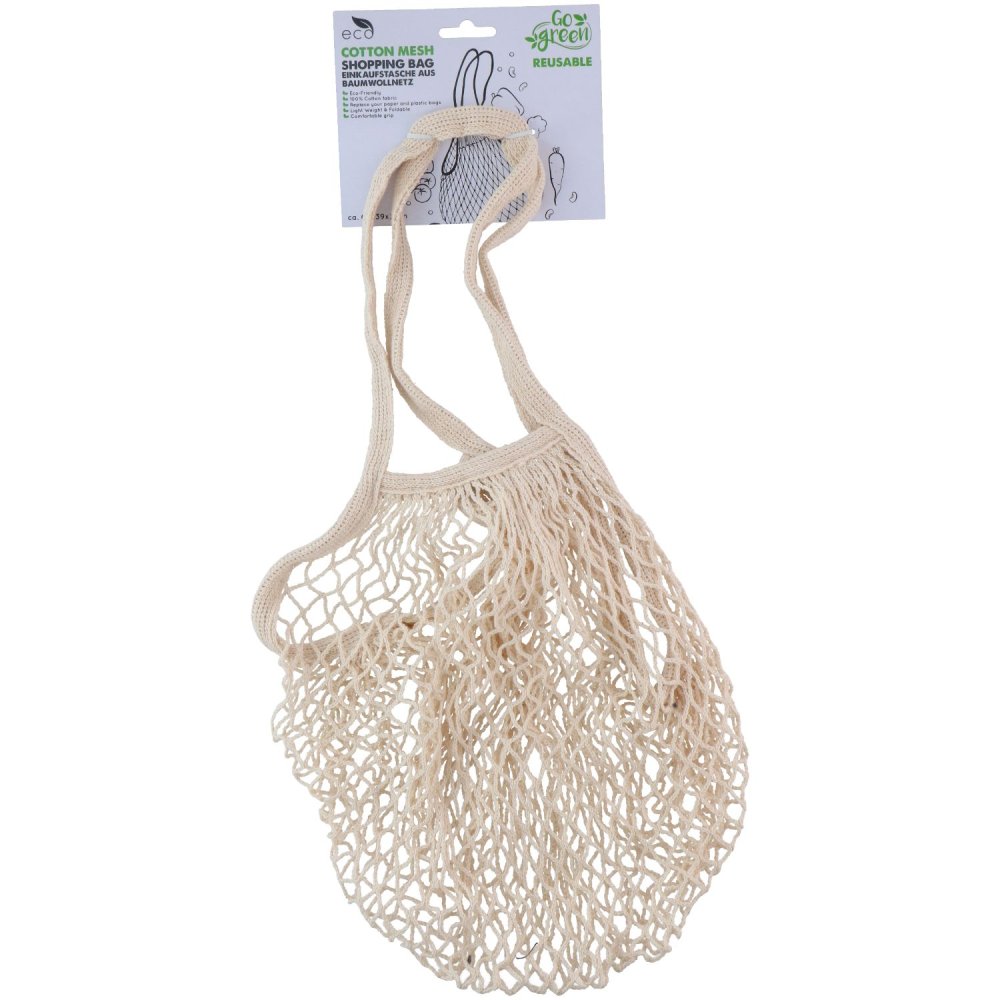 Cotton Mesh Shopping Bag