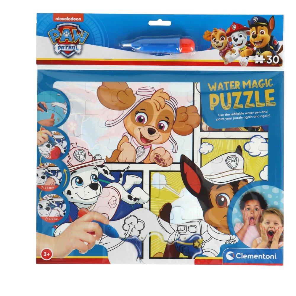 Paw Patrol Puzzel Verven Met Water 30 Delig