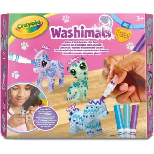 Washimals 3ct Pastel Pets