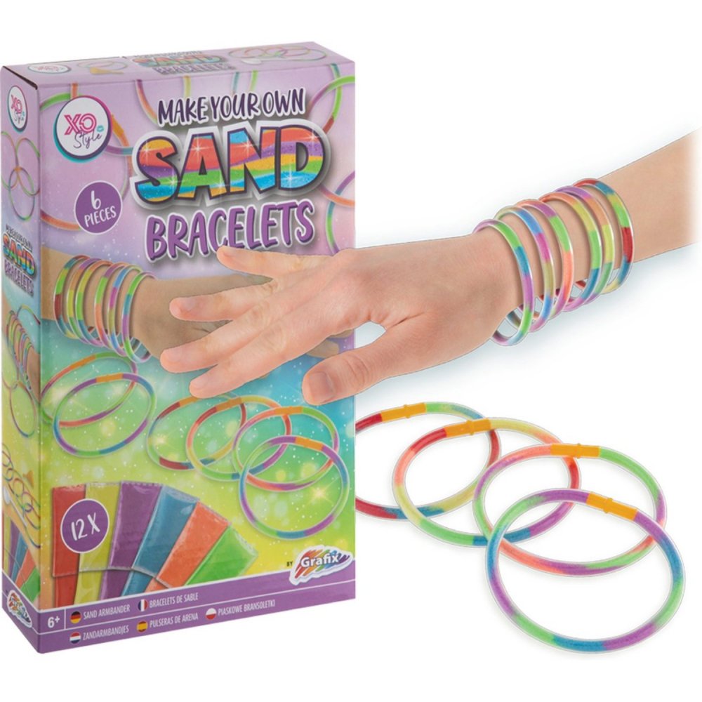 Zand armbanden maken 18 delig