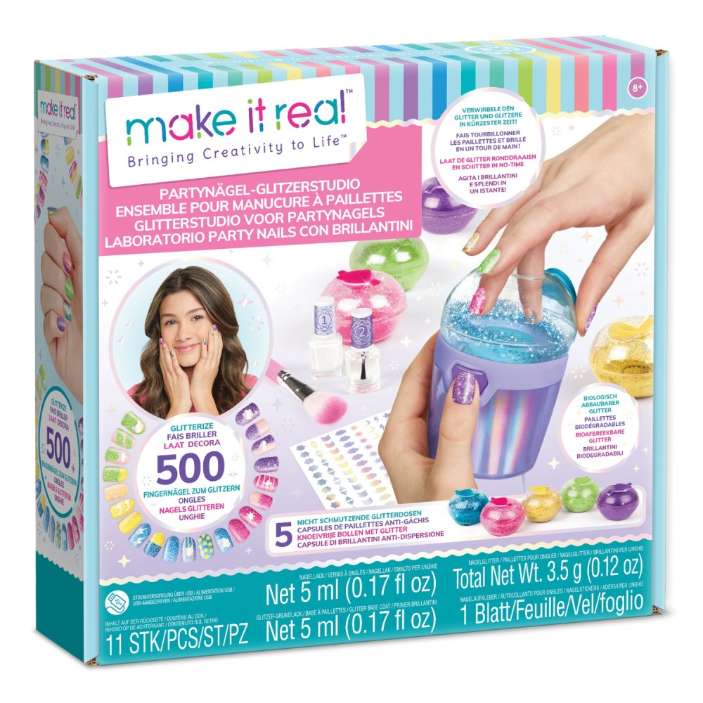 Make It Real party nails design set