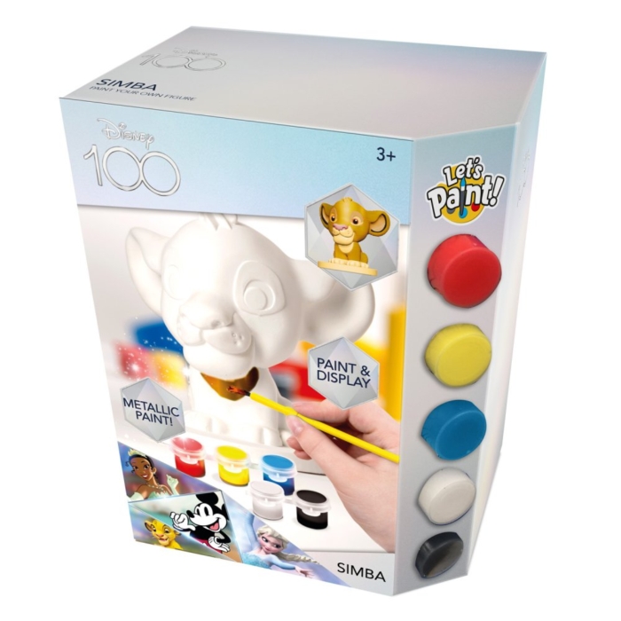 Disney 100 simba gips figuur maken