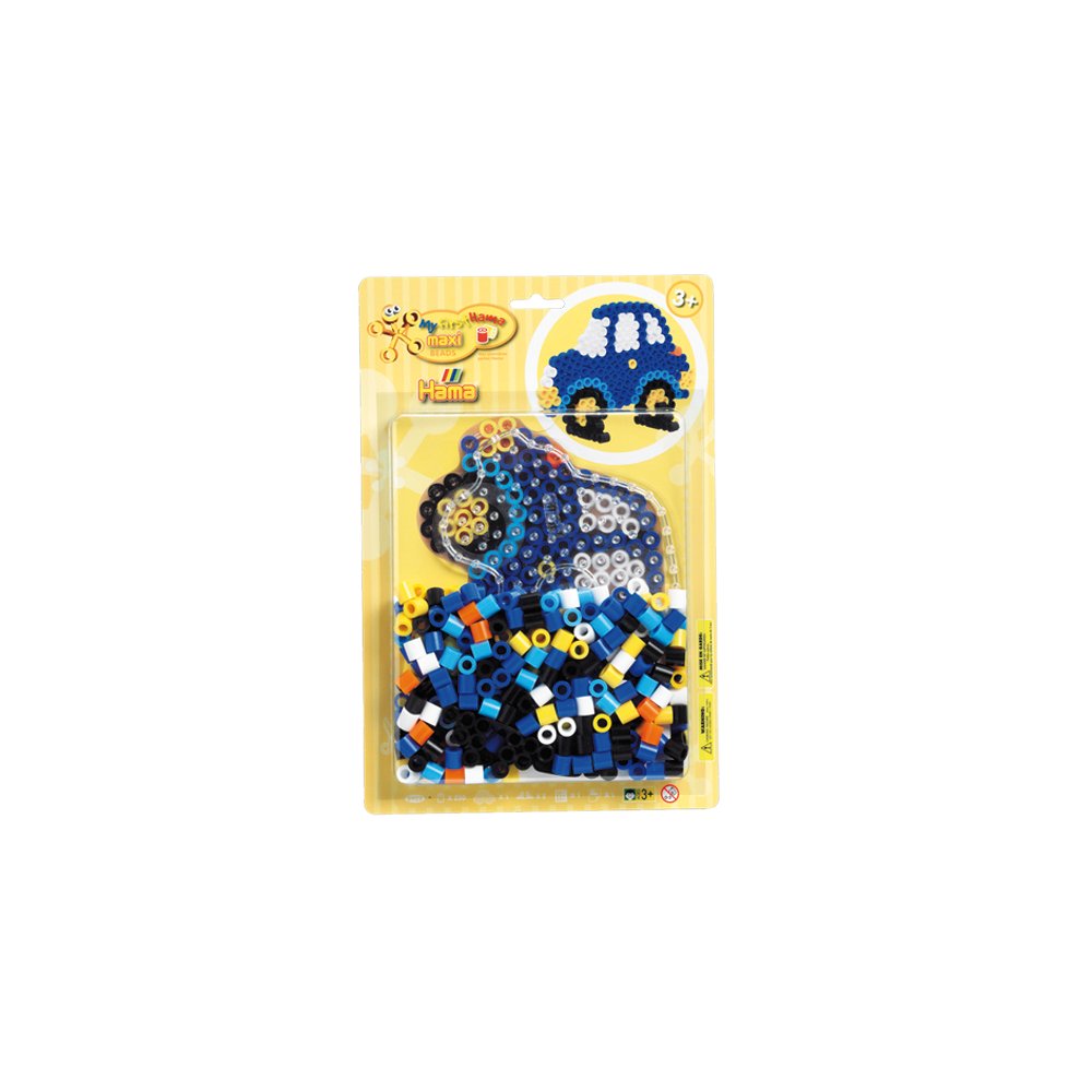 Hama Maxi Strijkkralen Blister Pack Auto 250 Stuks