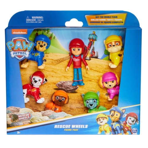 PAW Patrol  Rescue Wheels  7 Figures Gift Pack