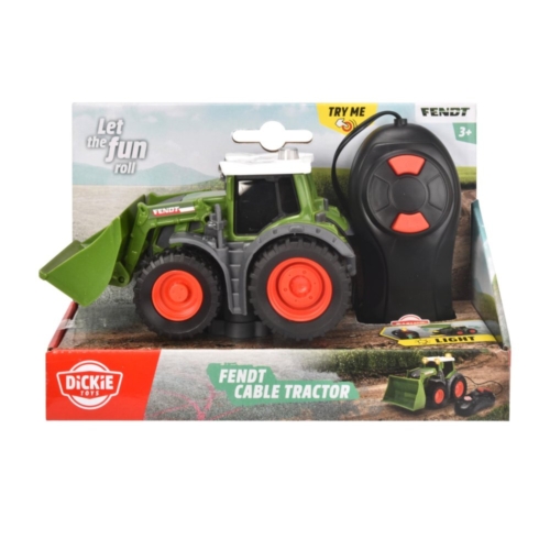 Dickie Toys tractor fendt met draadbesturing