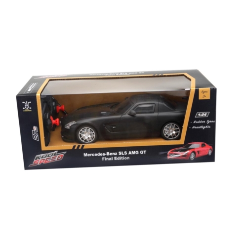 Radiografisch bestuurbare auto mercedes-benz 1:24 sls amg gt final edition zwart