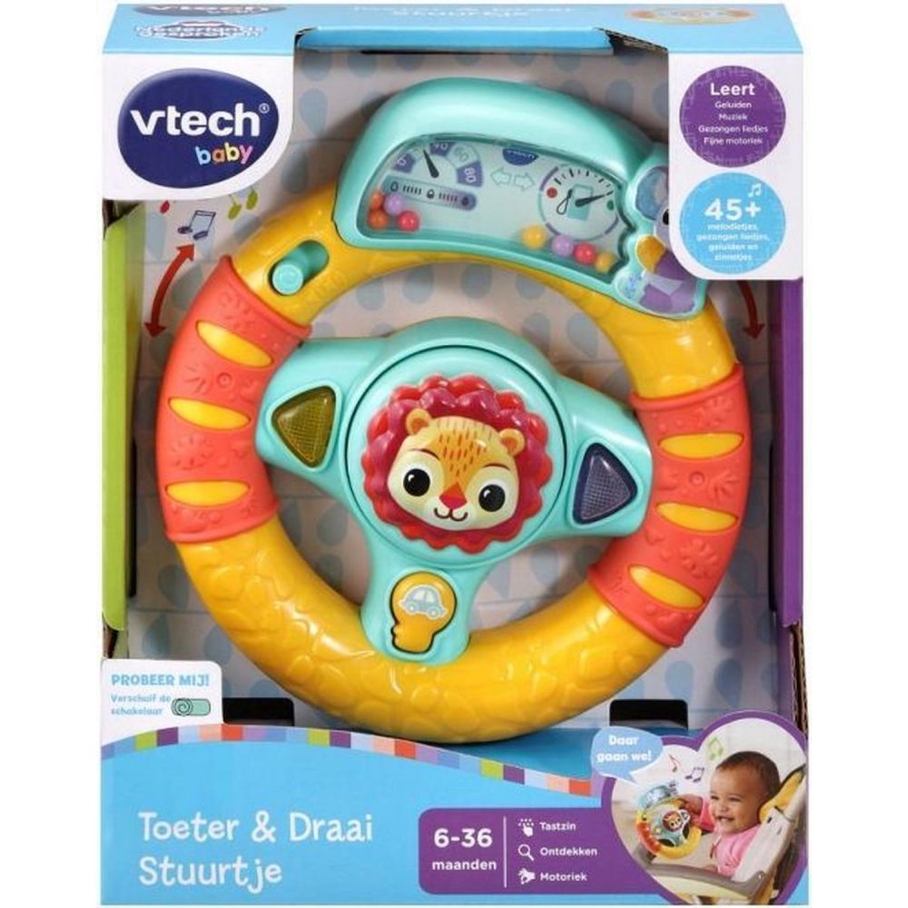 Vtech Baby Toeter En Draai Stuur