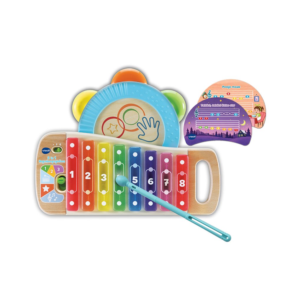 Vtech Baby 2 In 1 Regenboogxylofoon