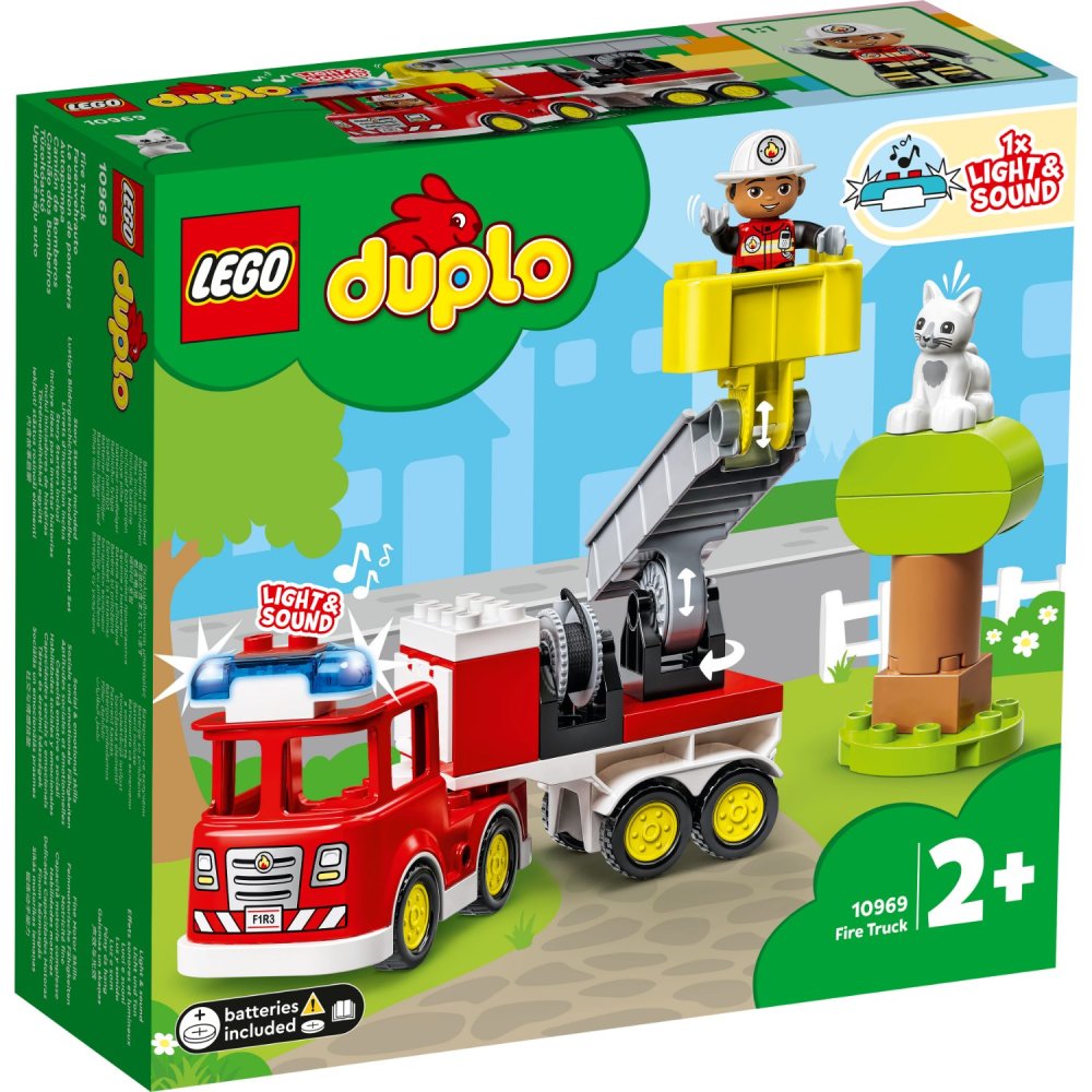 LEGO 10969 DUPLO Brandweerauto