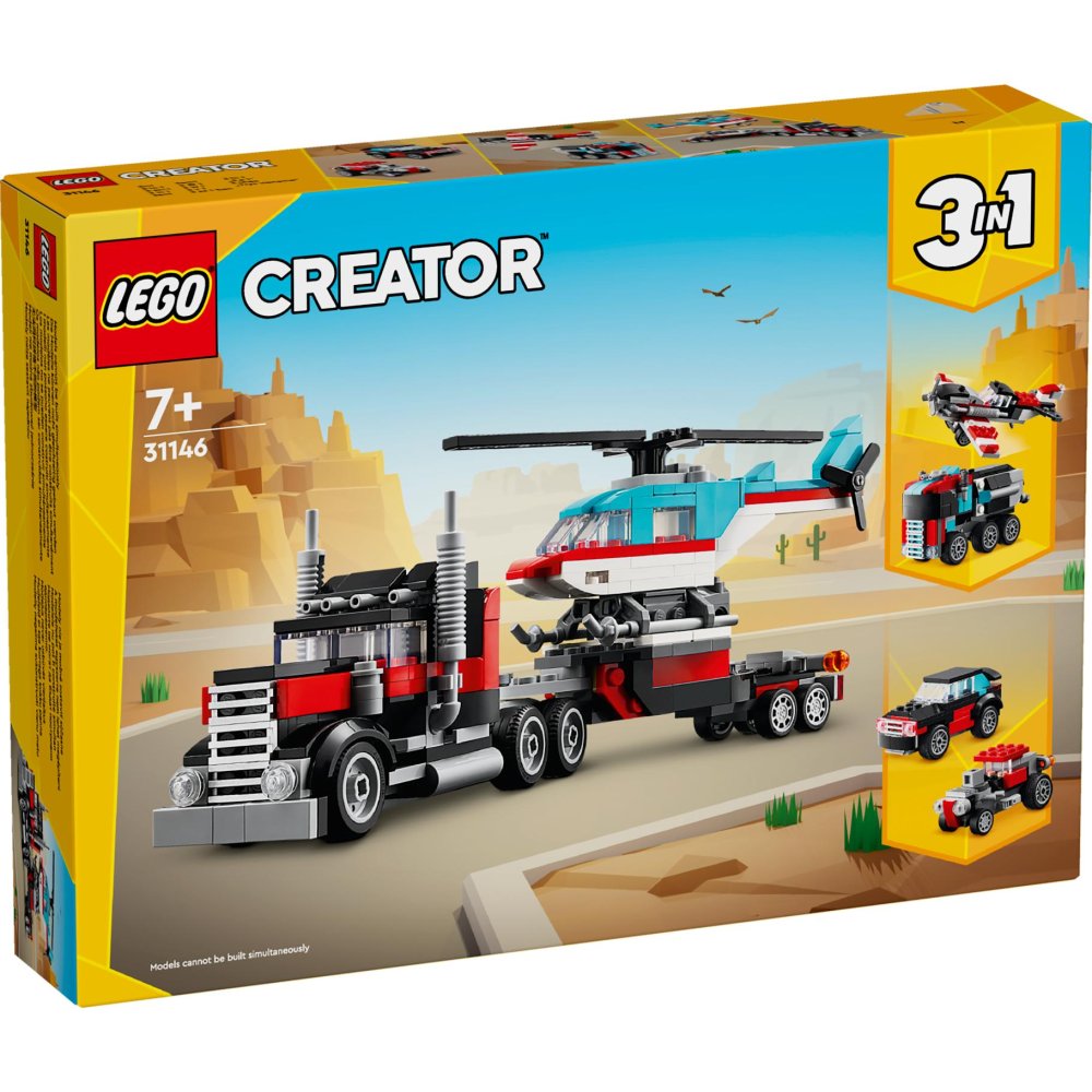 LEGO 31146 Creator Truck Met Helikopter