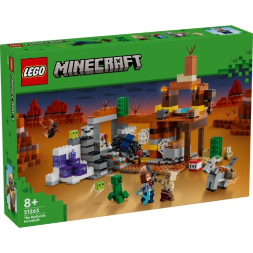 LEGO 21263 Minecraft De Woestenijmijnschacht