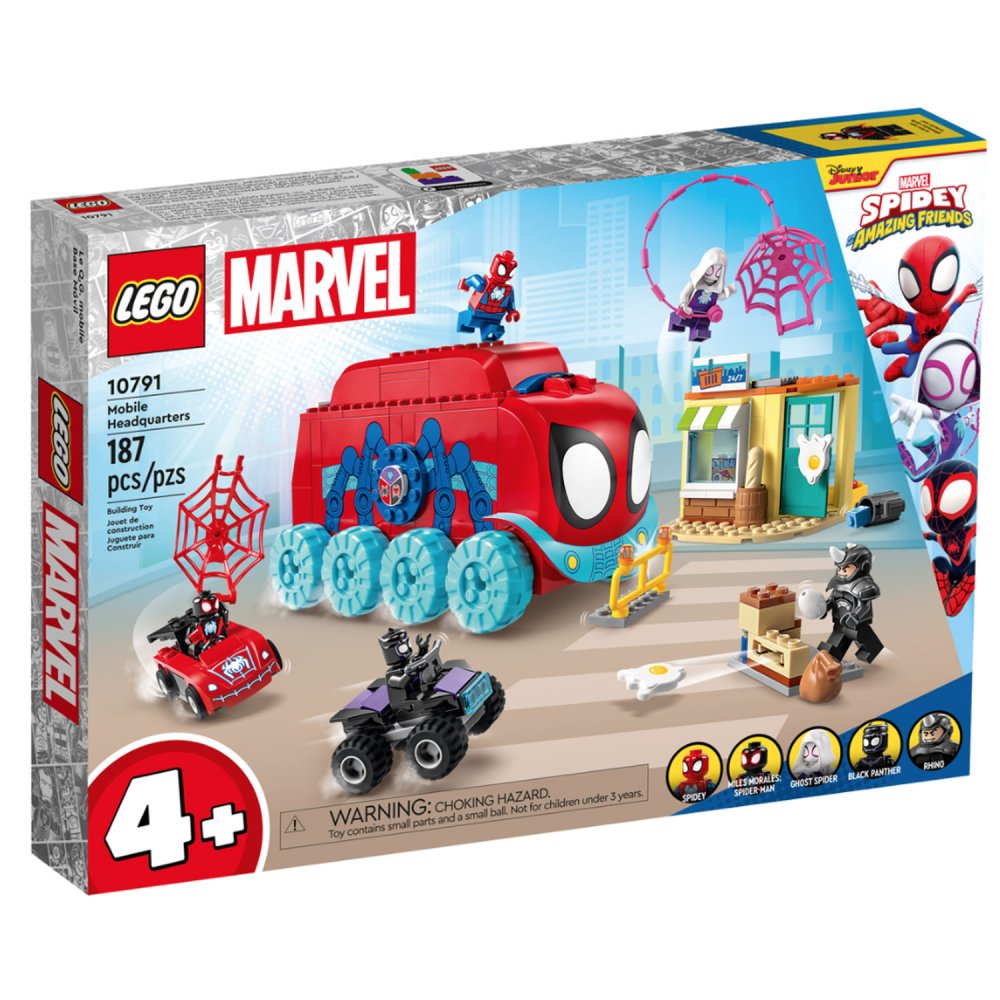 LEGO 10791 Spidey Het mobiele hoofdkwartier van Team Spidey