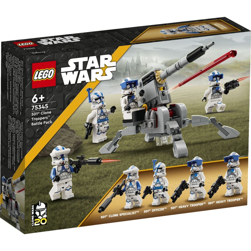 LEGO 75345 Star Wars 501st Clone Troopers Battle Pack