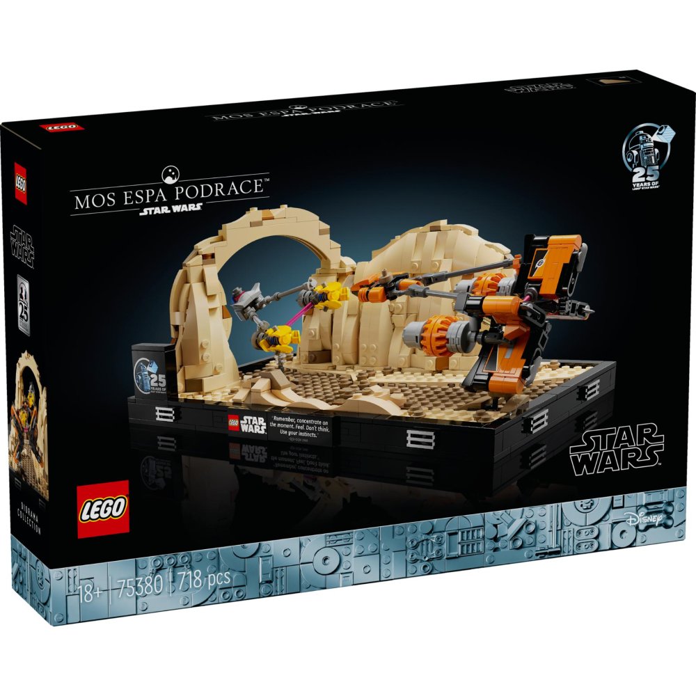 LEGO 75380 Star Wars Mos Espa Podrace diorama