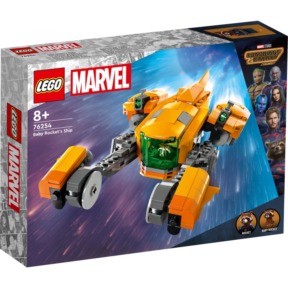 LEGO 76254 Super Heroes Het schip van Baby Rocket