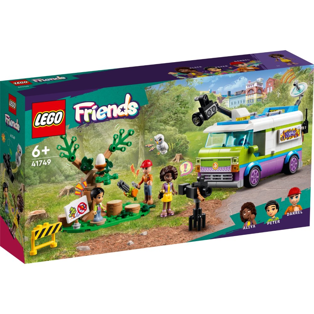 LEGO  Friends 41749 Nieuwsbusje