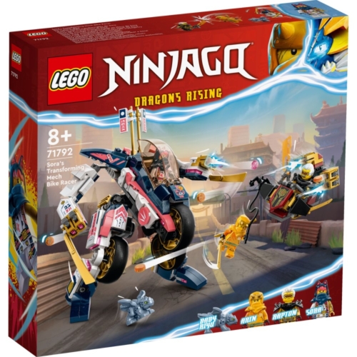 LEGO 71792 Ninjago Sora’s transformerende mecharacemotor