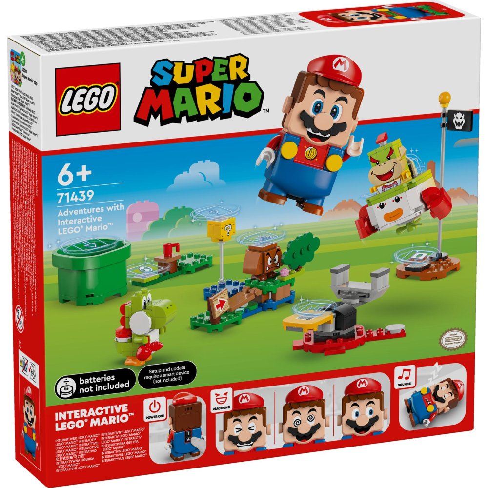 LEGO 71439 Super Mario Avonturen met interactieve  LEGO Mario