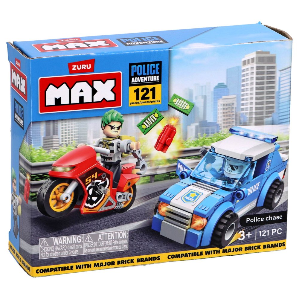 Max city politie auto 125-delig