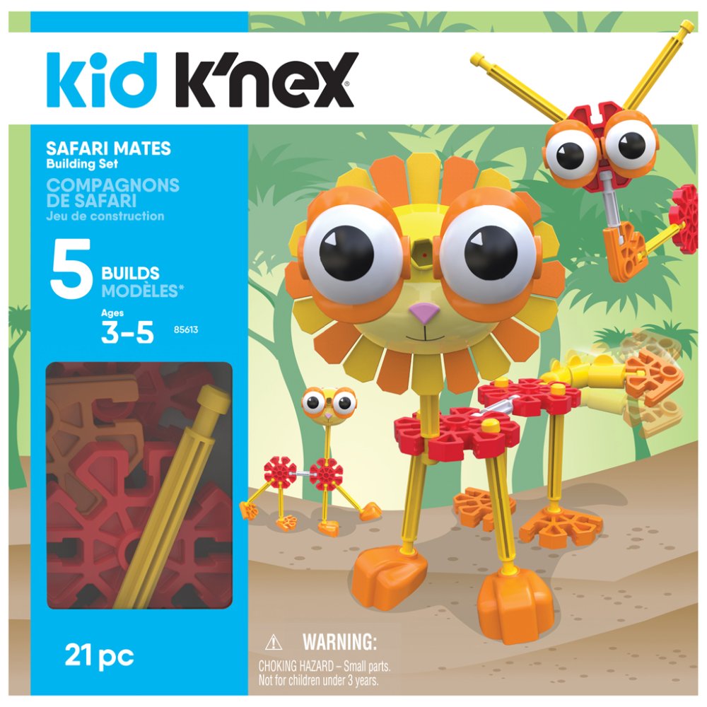 K'NEX Kid Safari Mates Building Set