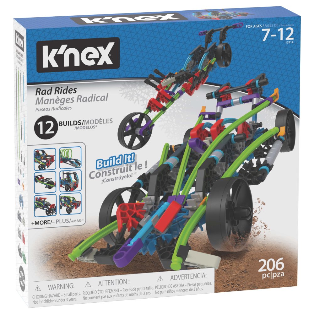 Knex Classics 200 Stuks Sets Rad Rides 200 Pieces