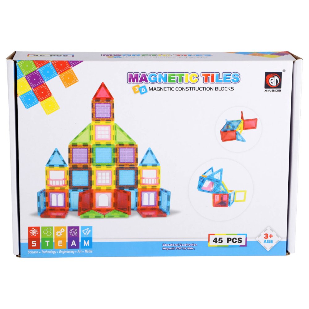 Magnetische tegels 45 delig 6