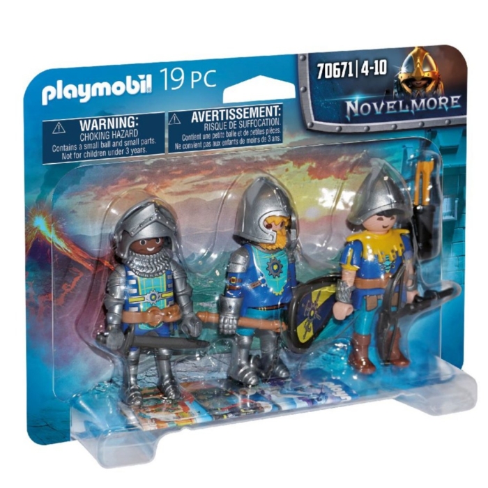 Playmobil 70671 Set Van 3 Novelmore Ridders