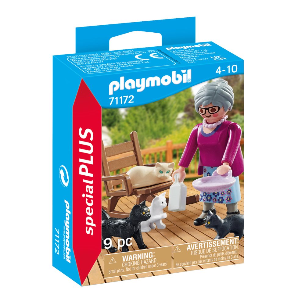 Playmobil Special Plus 71172 Oma met katten