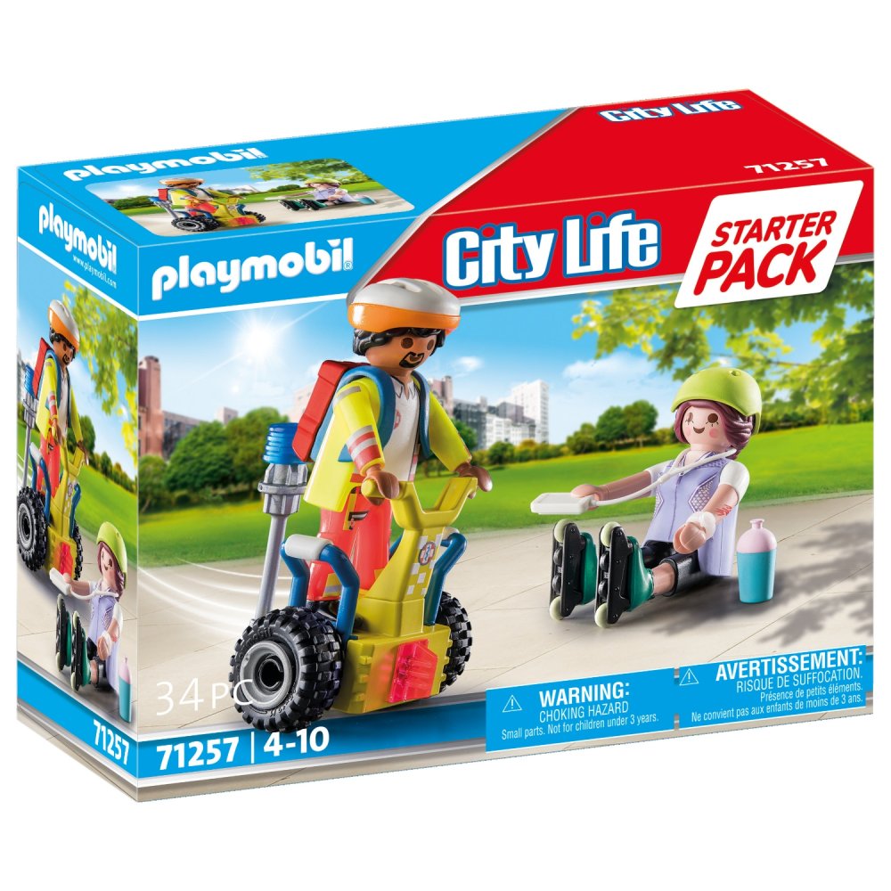 Playmobil Starterpack 71257 Rescue met Segway