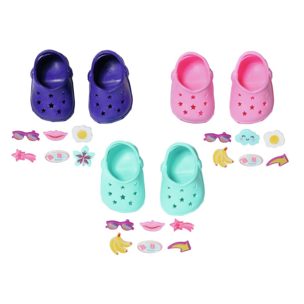 BABY born Shoes With Pins 3 assorti 43cm