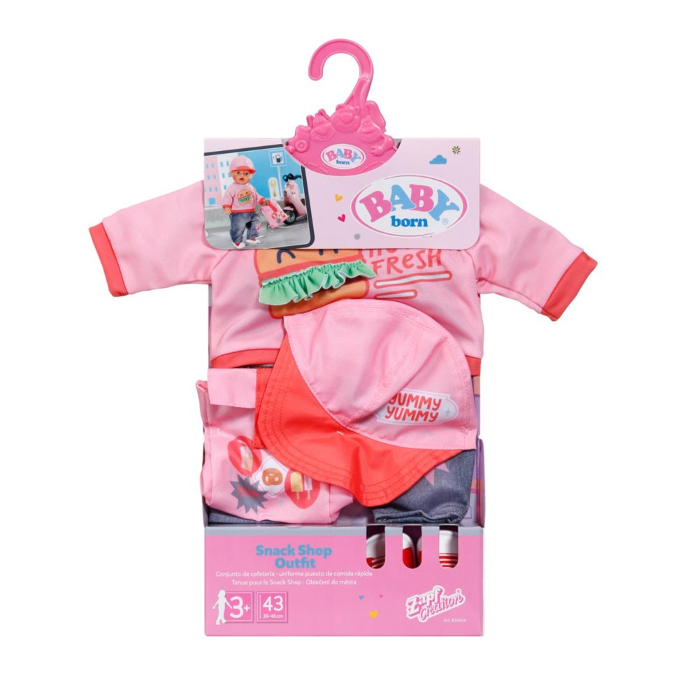 BABY born Snack Shop Outfit 43cm