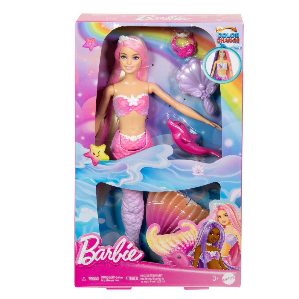 Barbie Feature Mermaid Malibu Color Change