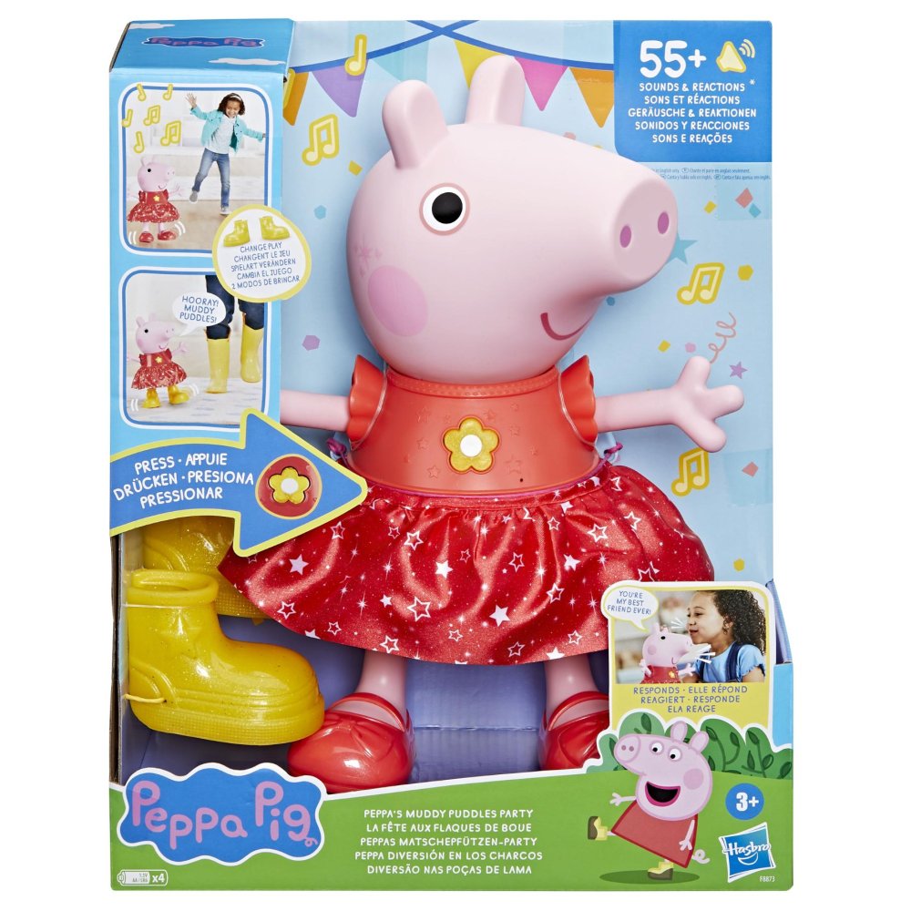 Peppa Pig 30cm interactief Figuur