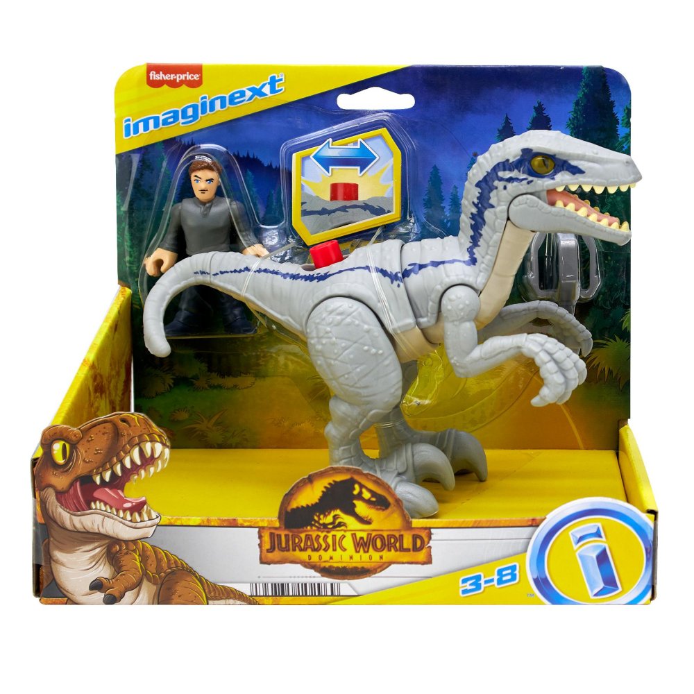 Jurrassic World Inmaginext Breakout Blue