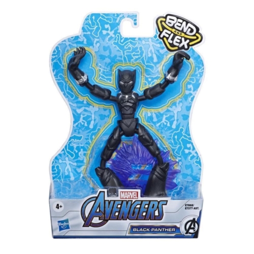 Avengers Marvel Bend And Flex Black Panther