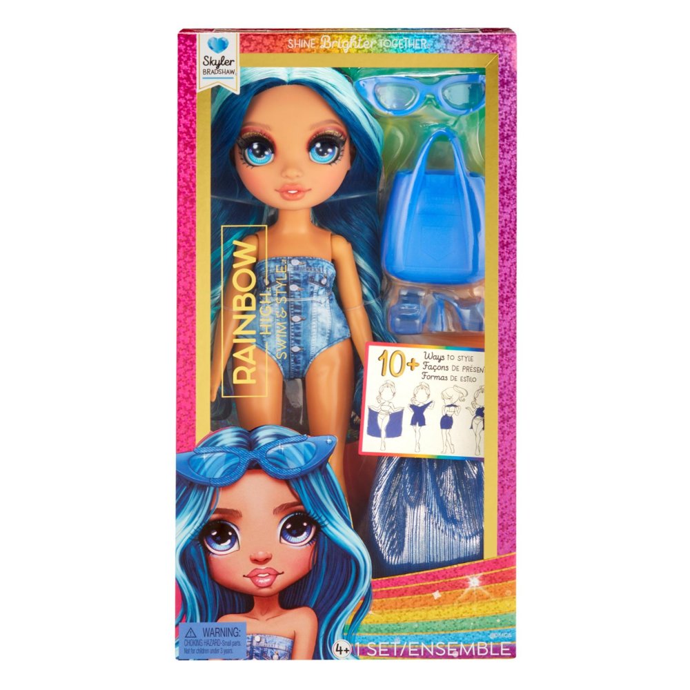 Rainbow High Swim & Style Modepop Skyler (Blue)