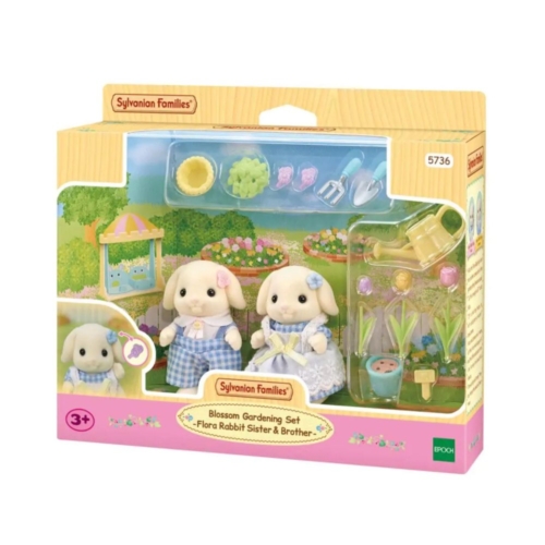 Sylvanian Families Tuin En Bloemen Hangoorkonijn  Broer&Zus