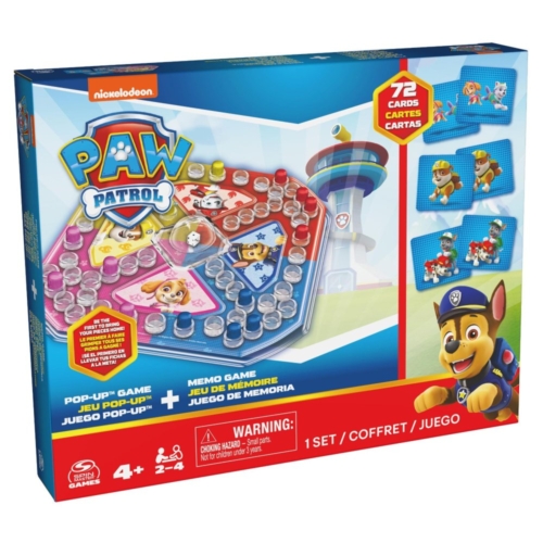 PAW Patrol 2-pack: Memo & Pop-Up Spel