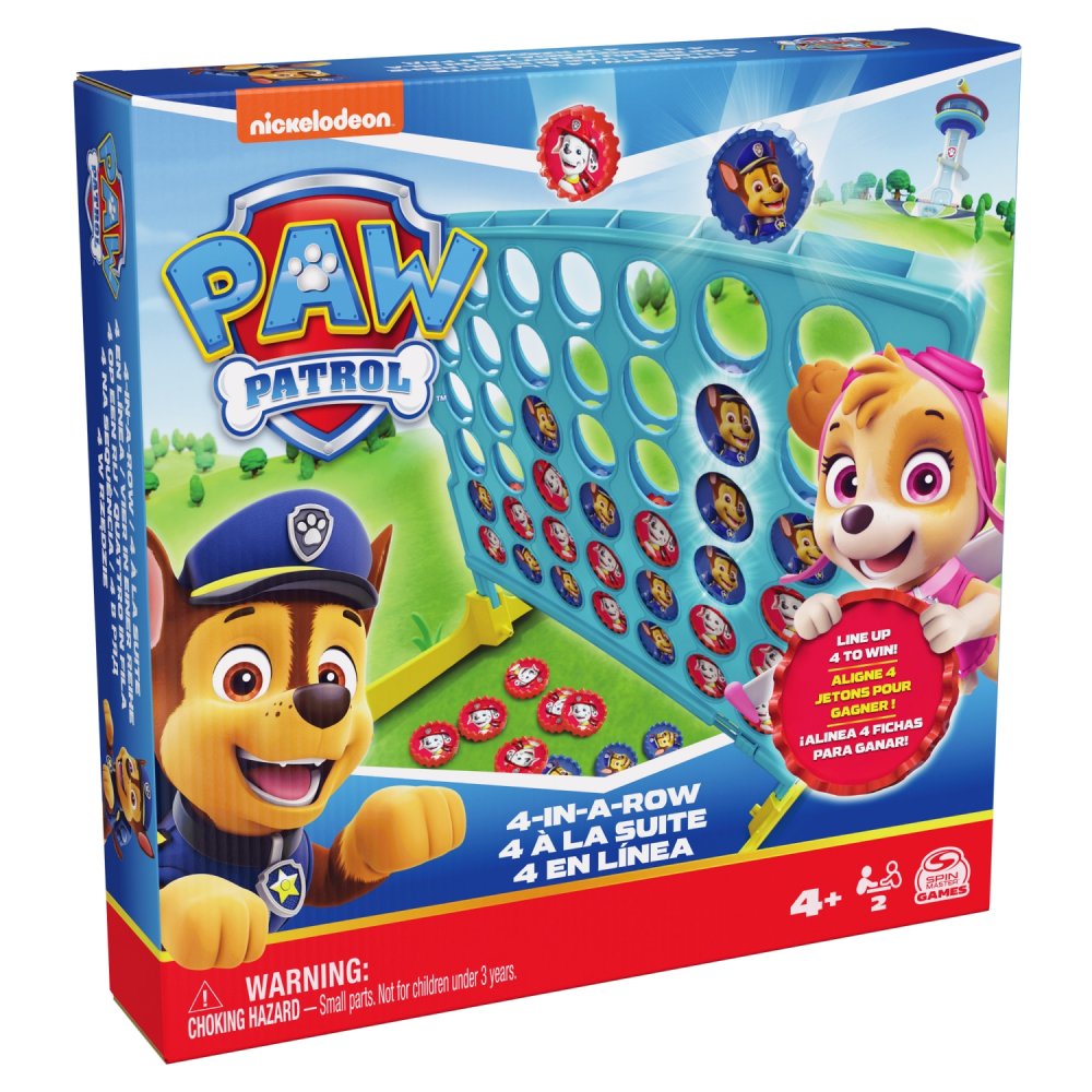 Paw Patrol Four In A Row - Kinderspel