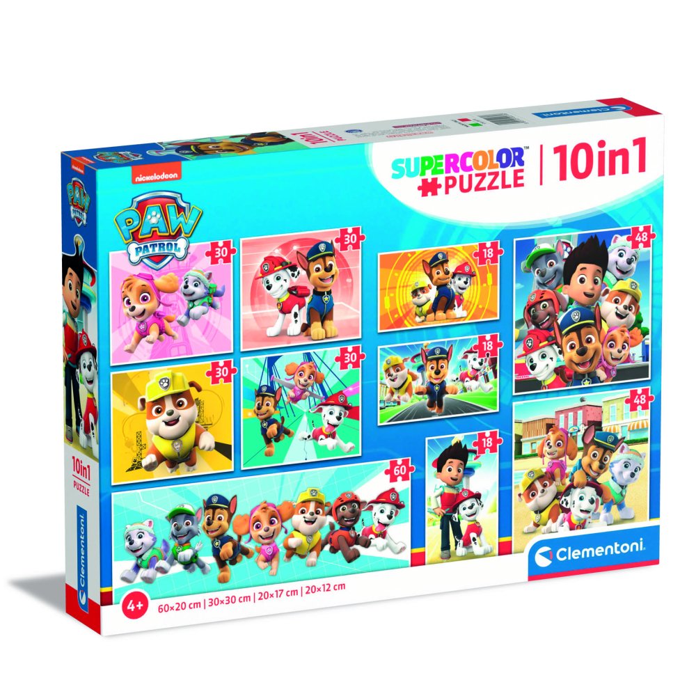 10 in1 puzzel Paw Patrol