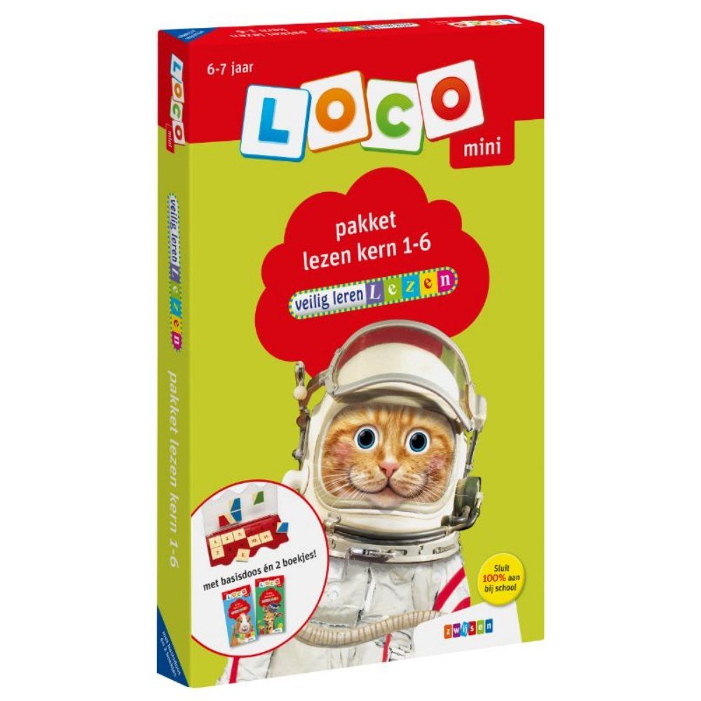 Loco Mini Veilig Leren Lezen Kern 1-6 Starterset