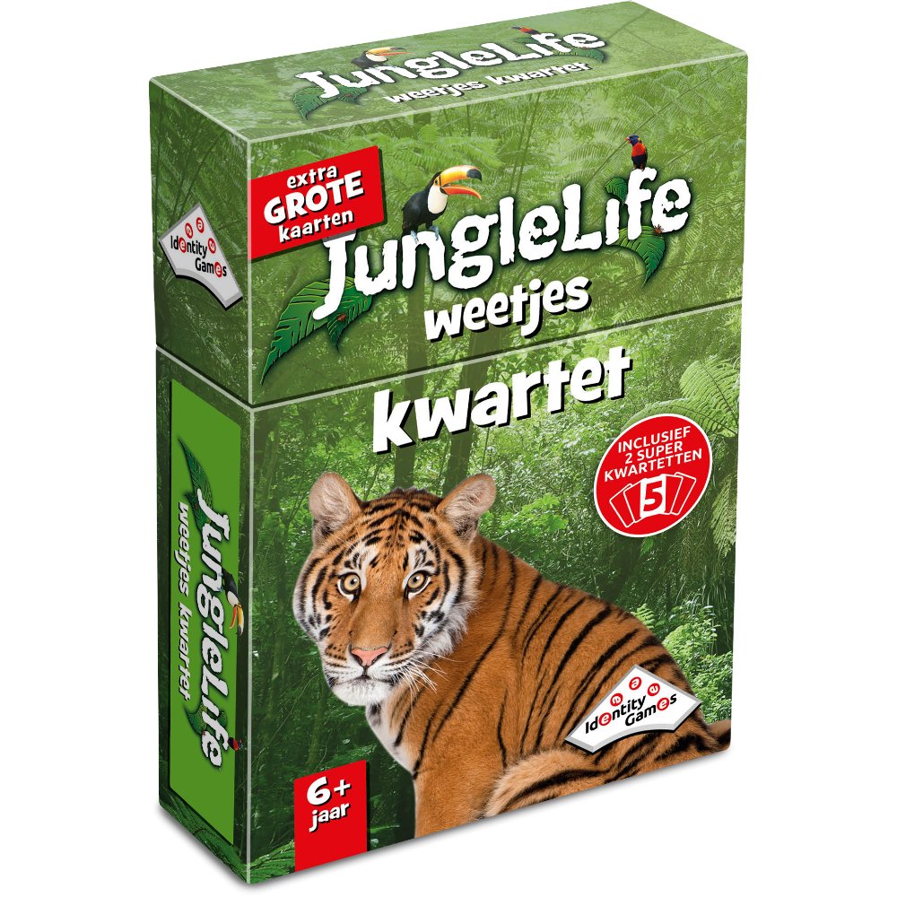 Spel Weetjes Kwartet Junglelife