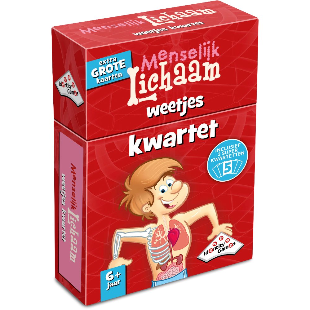 Spel Weetjes Kwartet Menselijk Lichaam